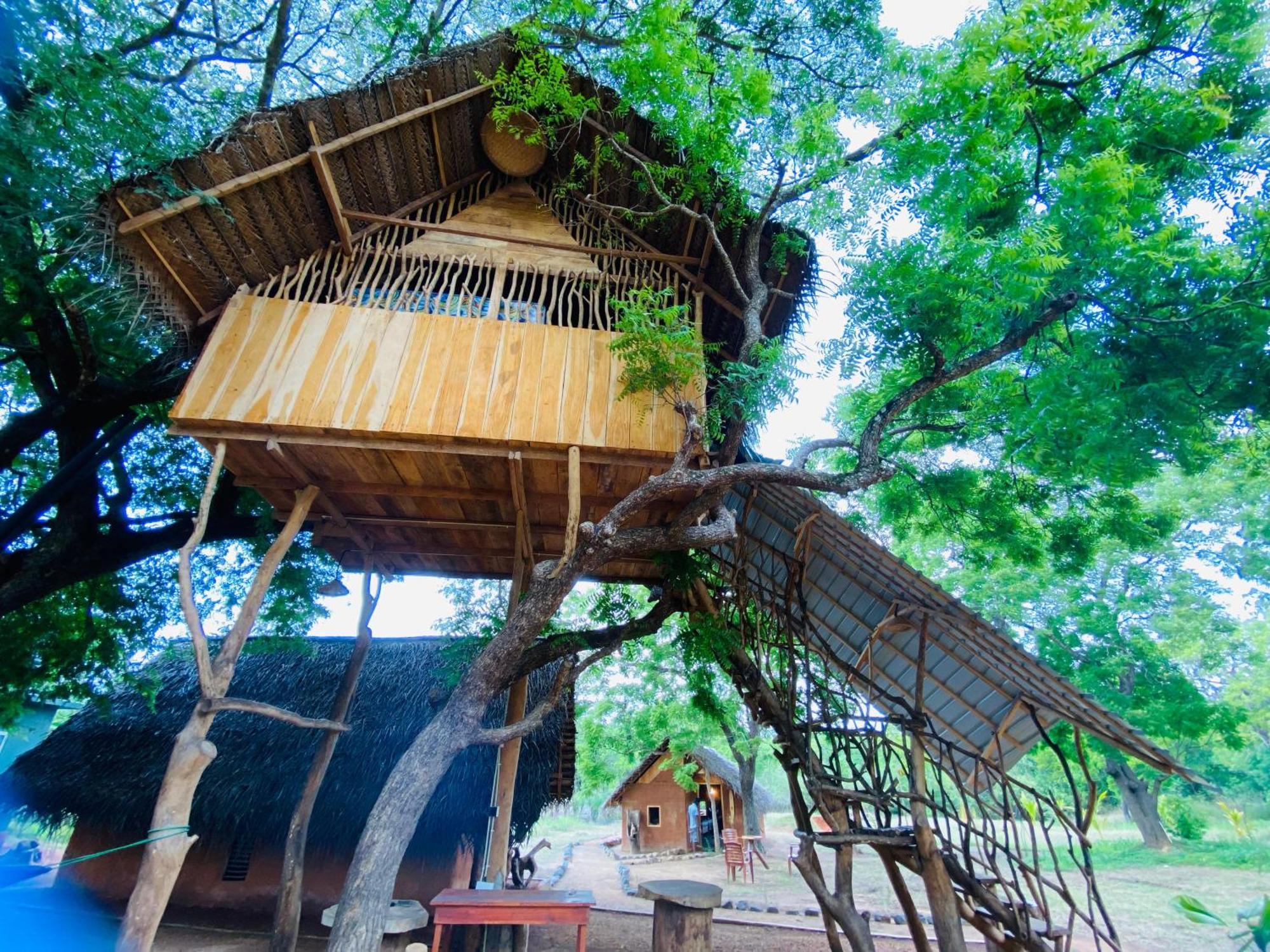 Yala Village Eco Tree House Tissamaharama Exterior foto